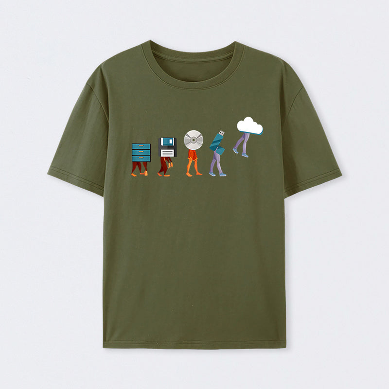 Funny Retro Computer Engineer Coding T-Shirt