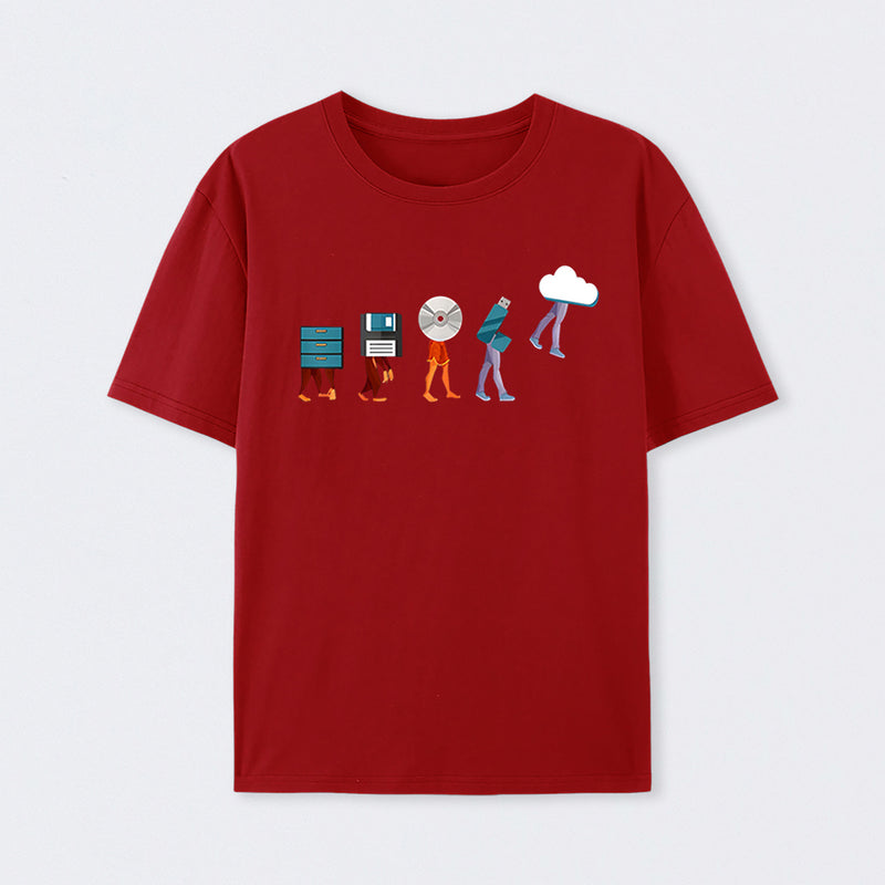 Funny Retro Computer Engineer Coding T-Shirt