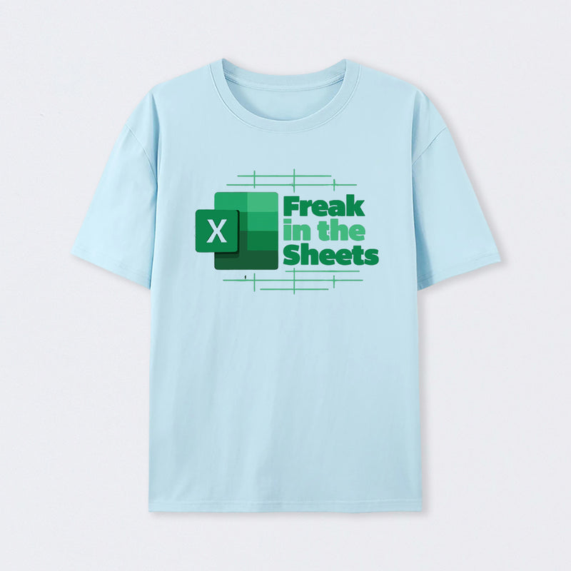 Freak in the Sheets Green Design T-Shirt
