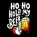 HO HO Hold My Beer Funny Santa Claus Ugly Sweater T-Shirt