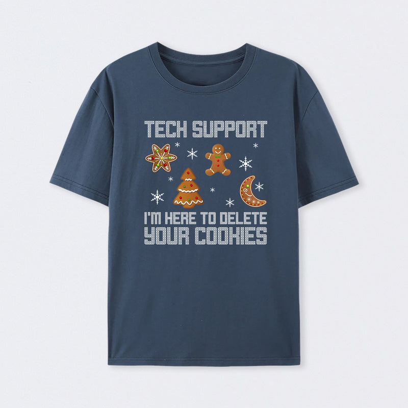 Funny Christmas Tech Support Computer Programmer T-Shirt