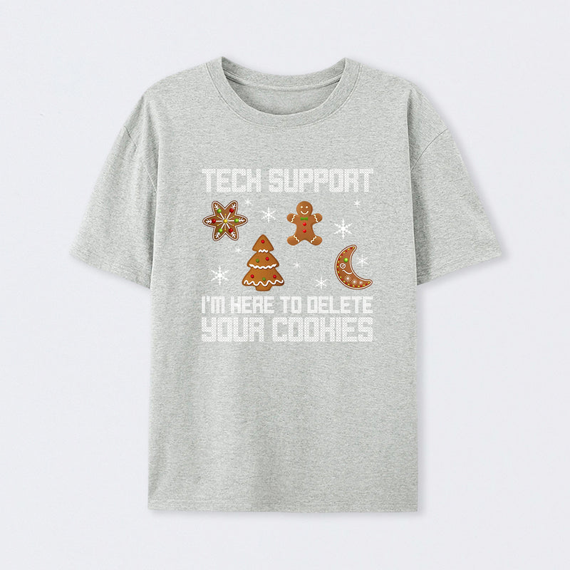 Funny Christmas Tech Support Computer Programmer T-Shirt