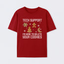 Funny Christmas Tech Support Computer Programmer T-Shirt
