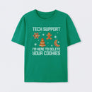 Funny Christmas Tech Support Computer Programmer T-Shirt