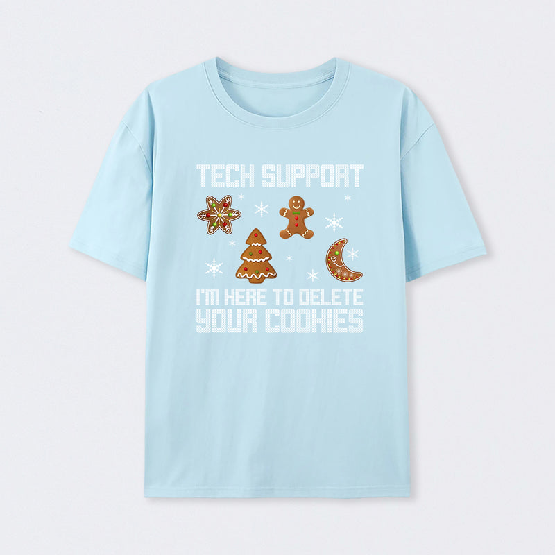 Funny Christmas Tech Support Computer Programmer T-Shirt
