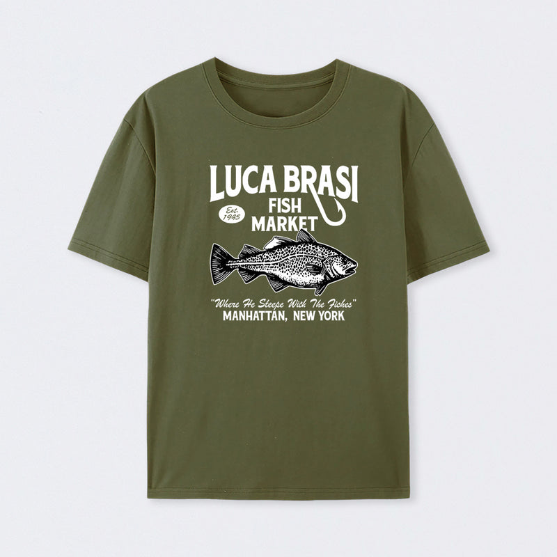 Luca Brasi Fishing Charters Vintage T-Shirt