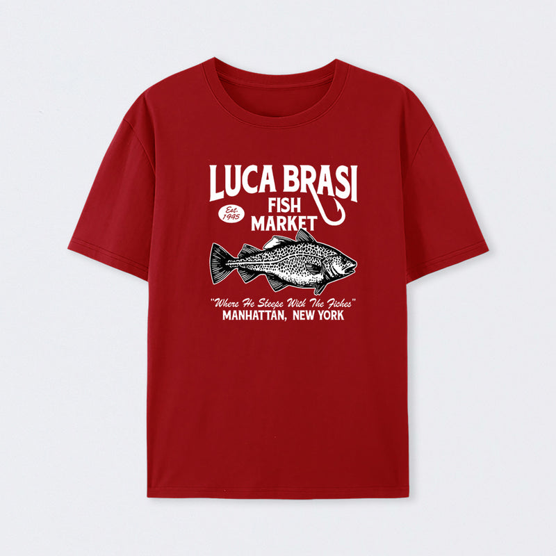 Luca Brasi Fishing Charters Vintage T-Shirt
