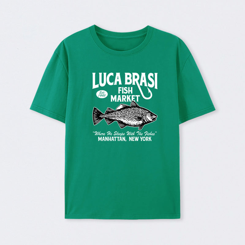 Luca Brasi Fishing Charters Vintage T-Shirt