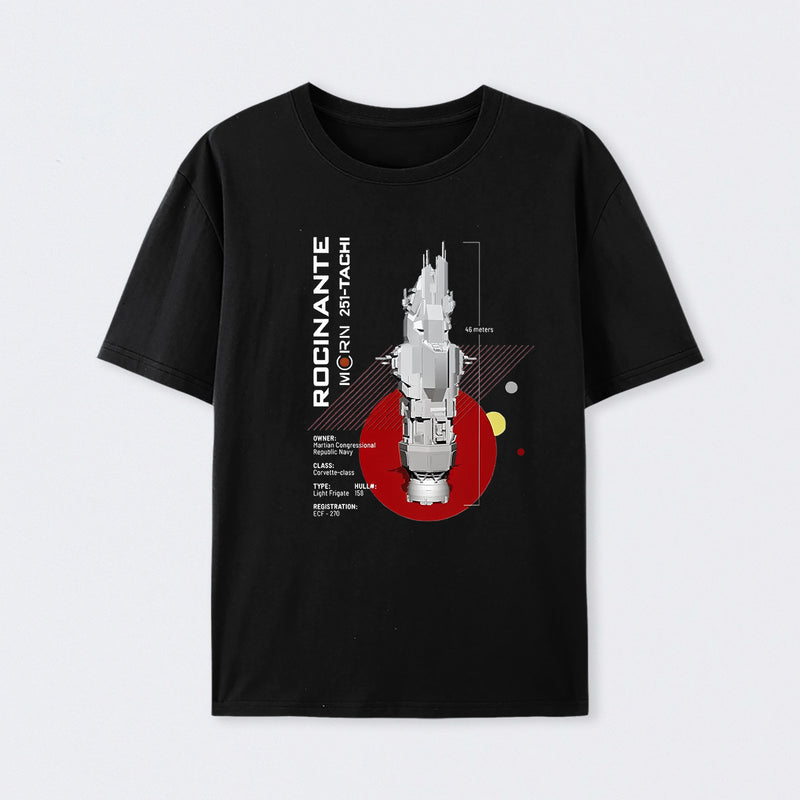 The Expanse Rocinante Ship Geek T-Shirt