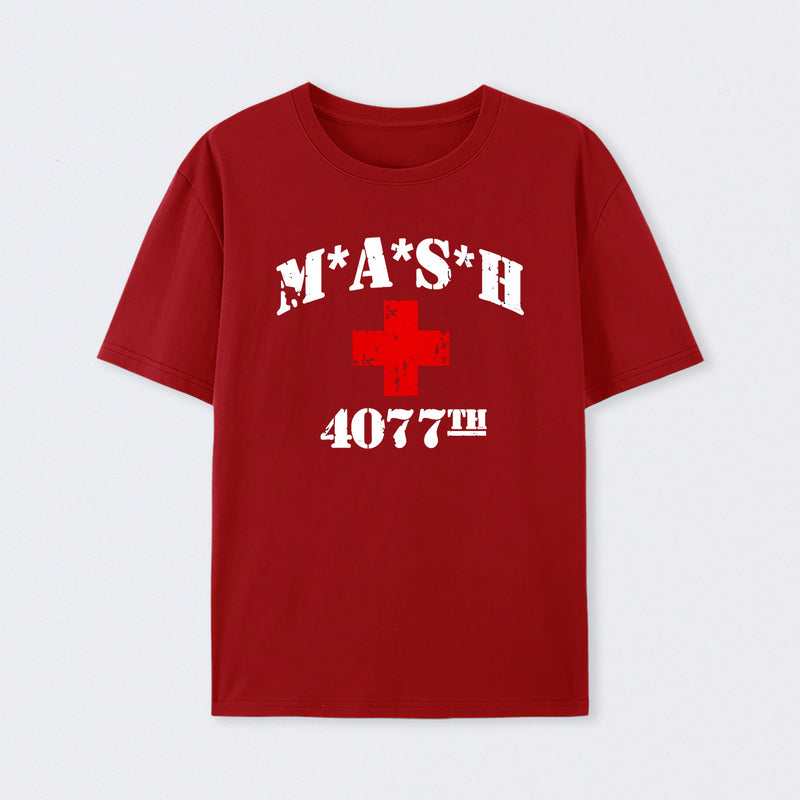Mash 70s Tv Military Hit Show Army Surgical Unit Tee 70s T-Shirt