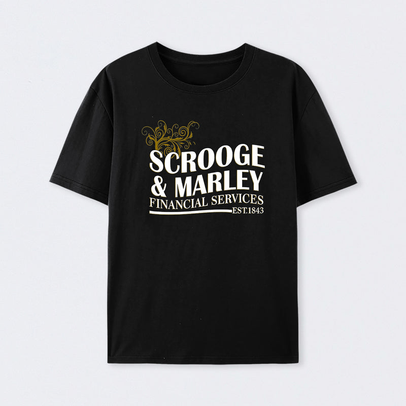 Scrooge & Marley Christmas Geek T-Shirt