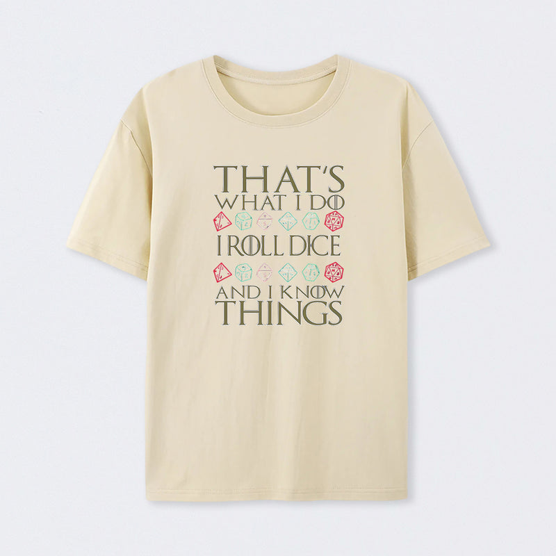 DND That's What I Do T-Shirt