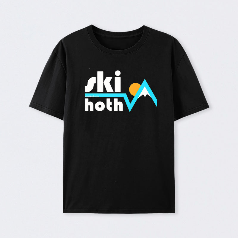 Ski Ice Planet Geek T-Shirt