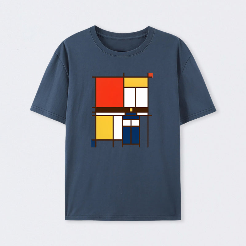Mondrian Who T-Shirt