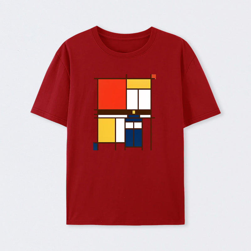 Mondrian Who T-Shirt
