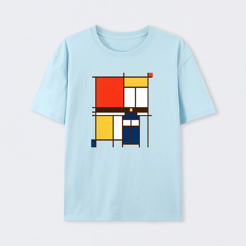 Mondrian Who T-Shirt