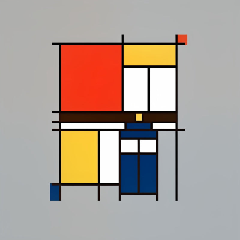 Mondrian Who T-Shirt