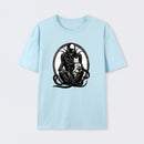 Xenomorph And A Cat T-Shirt