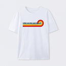 Retro Stripes Funny Saying I Forget What Eight Was For T-Shirt