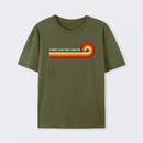 Retro Stripes Funny Saying I Forget What Eight Was For Geek T-Shirt