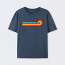 Retro Stripes Funny Saying I Forget What Eight Was For T-Shirt