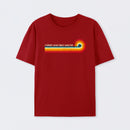 Retro Stripes Funny Saying I Forget What Eight Was For T-Shirt