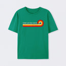Retro Stripes Funny Saying I Forget What Eight Was For T-Shirt