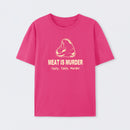 Meat Is Murder Tasty Tasty Murder T-Shirt