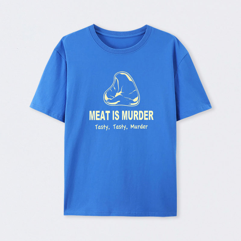 Meat Is Murder Tasty Tasty Murder T-Shirt