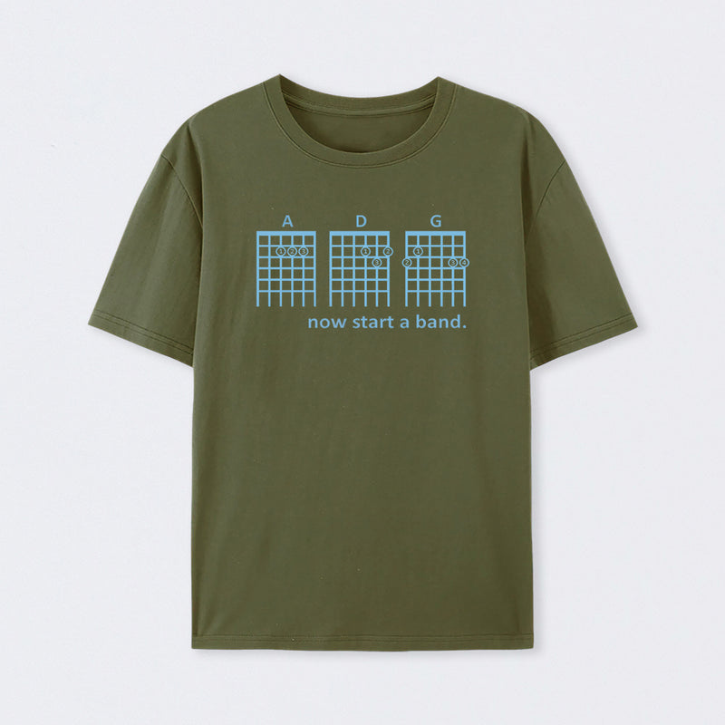 Now Start A Band T-Shirt