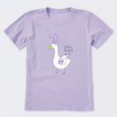 Silly Easter Goose Short Sleeve T-Shirt