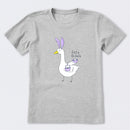 Silly Easter Goose Short Sleeve T-Shirt