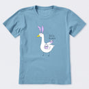 Silly Easter Goose Short Sleeve T-Shirt