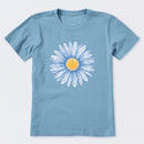 Watercolor Daisy Short Sleeve T-Shirt