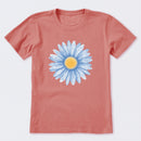 Watercolor Daisy Short Sleeve T-Shirt