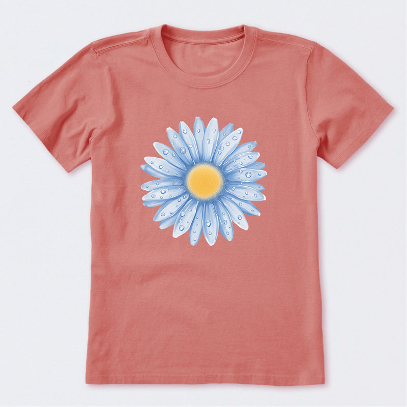 Watercolor Daisy Short Sleeve T-Shirt