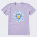 Watercolor Daisy Short Sleeve T-Shirt