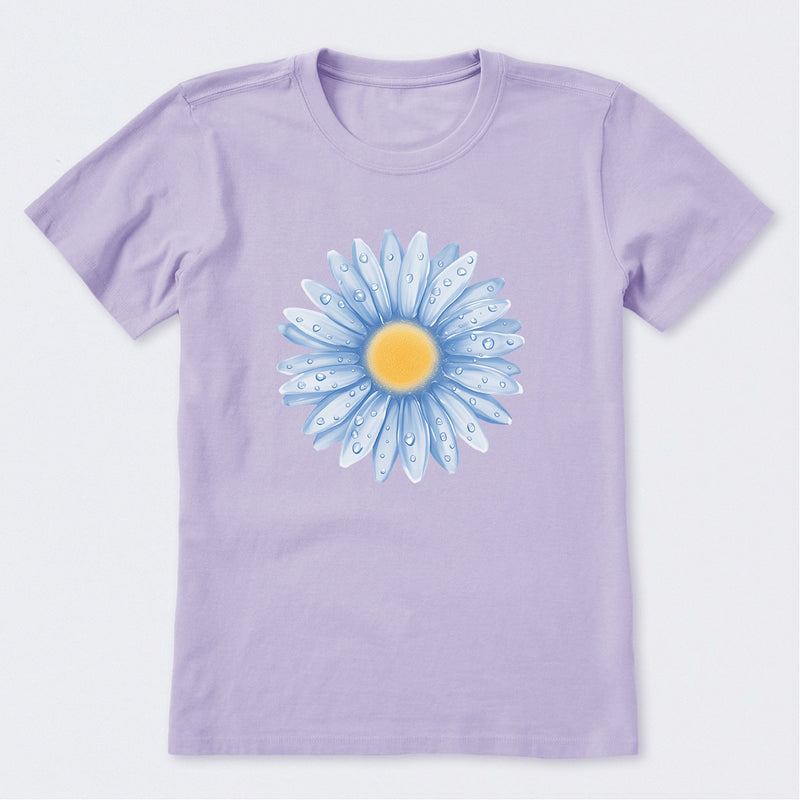 Watercolor Daisy Short Sleeve T-Shirt