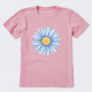 Watercolor Daisy Short Sleeve T-Shirt