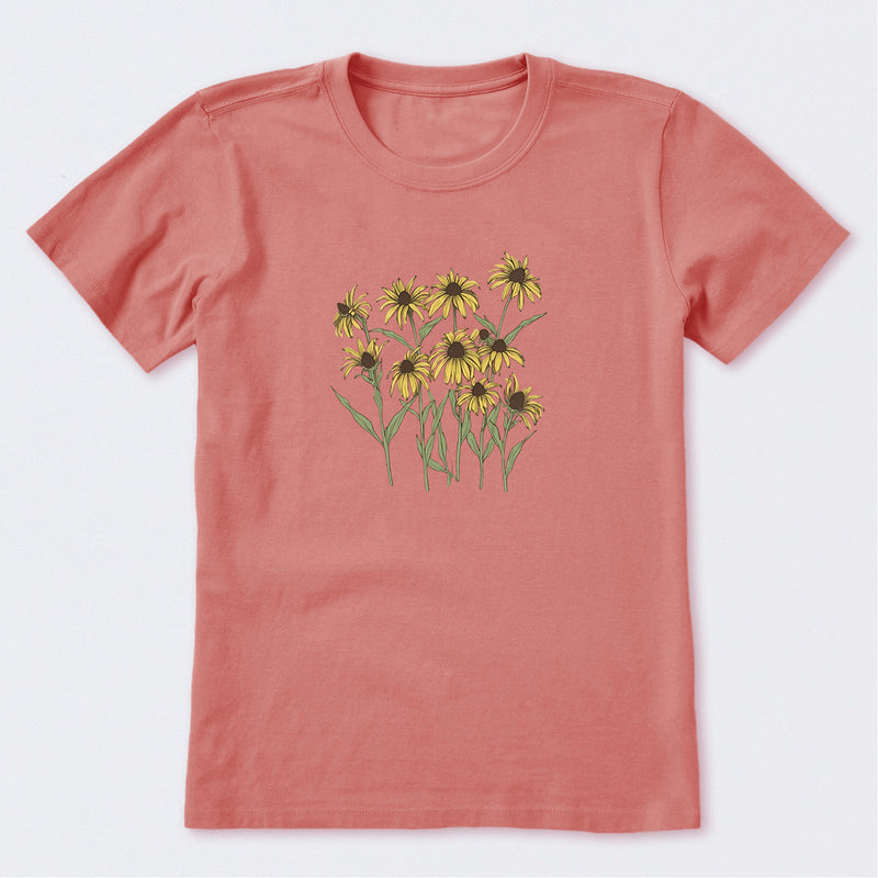Wild Black Eyed Susans Short Sleeve T-Shirt