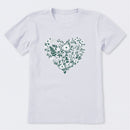 Heart Blossom Short Sleeve T-Shirt