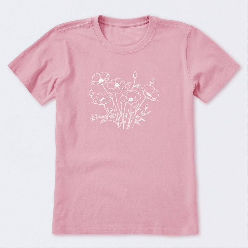 Wild Poppies Short Sleeve T-Shirt