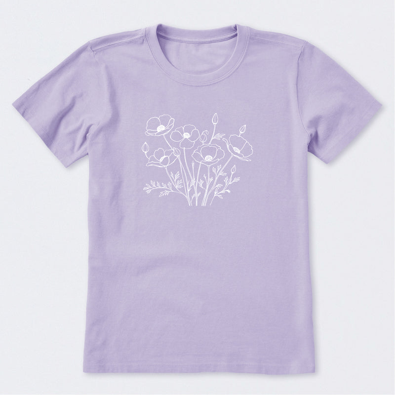 Wild Poppies Short Sleeve T-Shirt