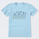 WIld Flax Flowers Short Sleeve T-Shirt