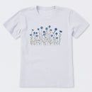 WIld Flax Flowers Short Sleeve T-Shirt