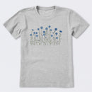 WIld Flax Flowers Short Sleeve T-Shirt