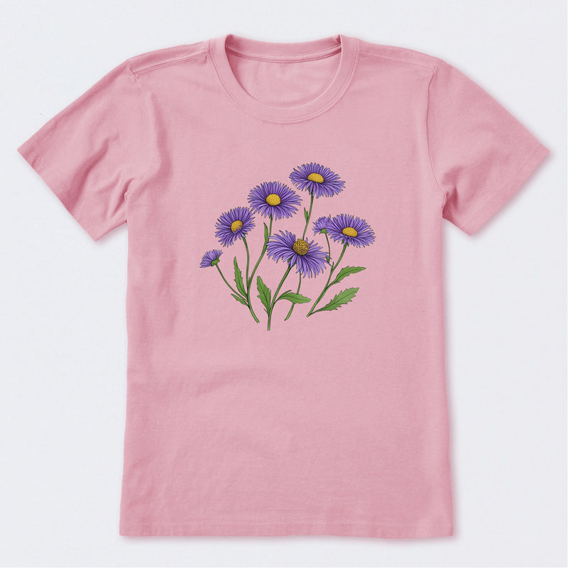 Wild Aster Short Sleeve T-Shirt