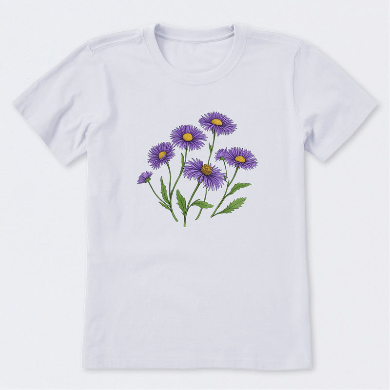 Wild Aster Short Sleeve T-Shirt