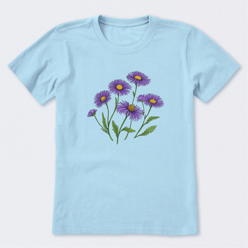 Wild Aster Short Sleeve T-Shirt