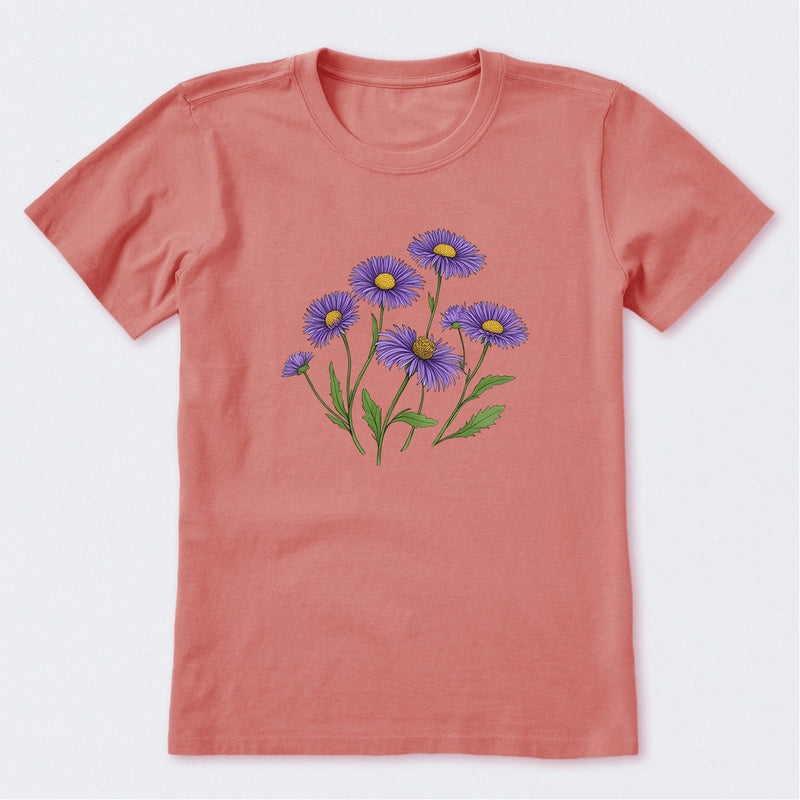 Wild Aster Short Sleeve T-Shirt